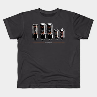 5E3 tube amp in vintage style Kids T-Shirt